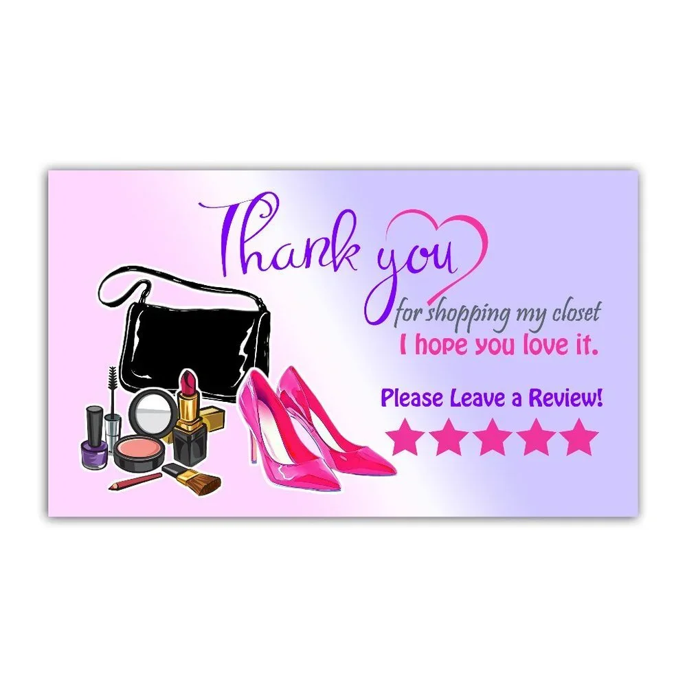 Thank you cards & Stickers
